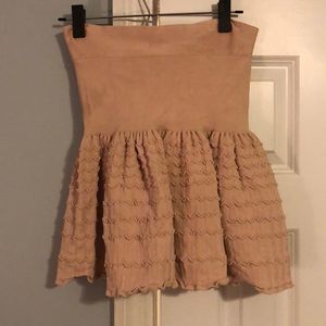 BCBG bodycon skirt w ruffle MAKE ME AN OFFER